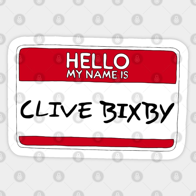 modern family Clive Bixby Sticker by sara-fanarts